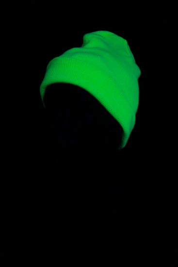 Bonnet jaune fluo UV