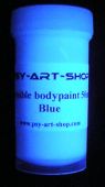 UV bodypaint invisible 45ml Bleu 