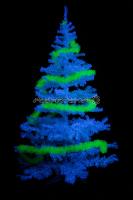 Sapin Noël Blanc fluo UV 180 cm