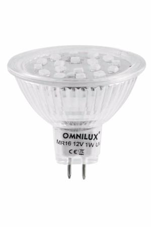 Ampoule MR16 lumière noire 8 leds 4,5 W