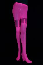 Collant rose fluo sexy 
