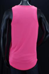 Débardeur sport rose fluo homme L