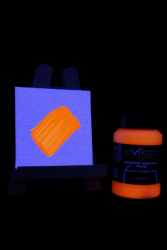 Peinture fluorescente 250ml UV active ORANGE