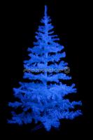 Sapin Noël Blanc fluo UV 210 cm