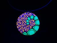 Collier millefiori tour de cou en pâte polymère