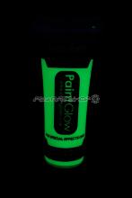 Maquillage fluo phospho jaune