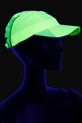 Casquette jaune fluo UV