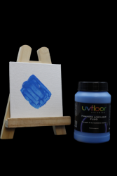 Peinture fluorescente 250ml UV active BLEU