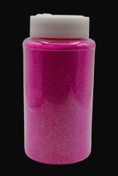 Pot à paillettes rose fluo UV 500g