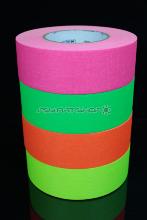  Pack Ruban Adhésif toilé fluo 5 cm x 10 m  4 rouleaux