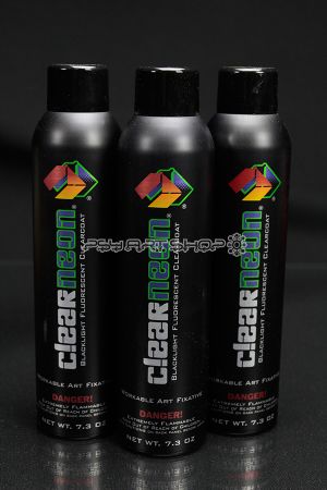 Bombe Aérosole Peinture invisible CLEARNEON Black Eraser