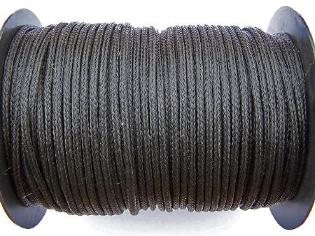 Cordelette noire 4mm 100m