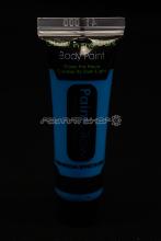 Maquillage fluo phospho bleu