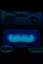 Moustache phosphorescente