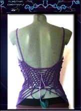 Top « Plumes » #1 Taille S/M