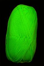 Laine fluo UV néon vert