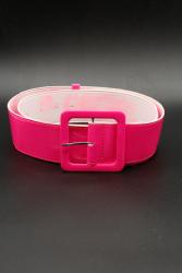 Ceinture rose fluo large 