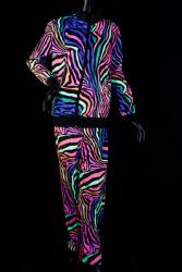 Tenue fluo animalier unisexe  M