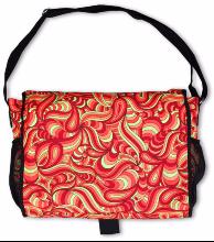 Sac à bandoulière UV motif Psy Fire Splash