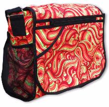 Sac à bandoulière UV motif Psy Fire Splash