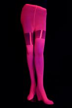 Collant rose fluo sexy 