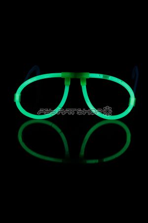 Lunettes lumineuses Verte