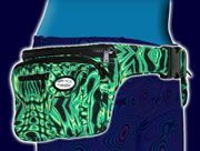 Giant Zip Utility Belt : jungle reptoid