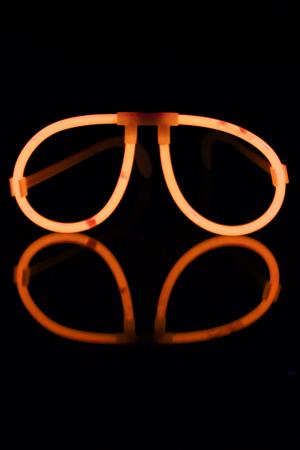 Lunettes lumineuses Orange