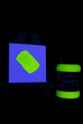 Peinture fluorescente250ml UV active JAUNE
