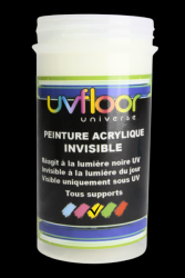 peinture UV  invisible Jaune 100ml