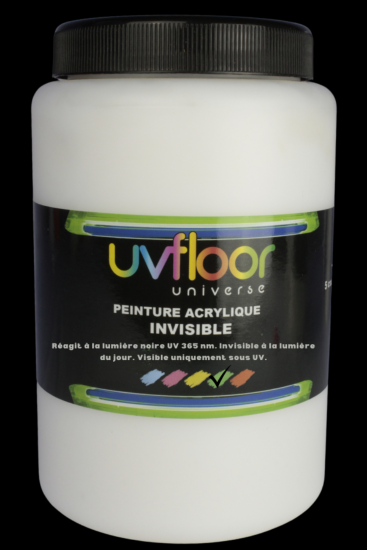 Peinture UV  invisible 1 litre Green