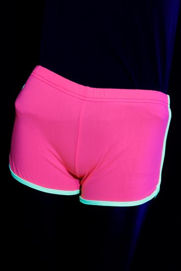 Short court rose fluo UV