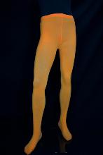 Collants taille standard orange fluo 