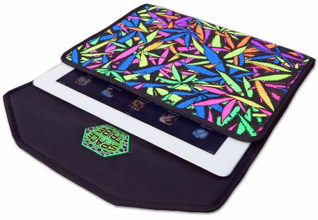 Housse Ipad psychédélique UV Juicy Fruit Weed