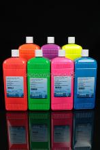 Pack Fard liquide 7 couleurs fluorescentes 1 L