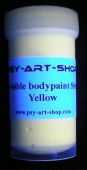 UV bodypaint invisible 45ml Jaune