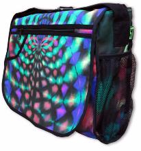 Sac à bandoulière UV motif Psy Rainbow Web