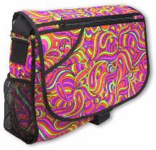 Sac à bandoulière UV motif Psy Candy Splash