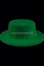 chapeau canotier fluo