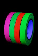 Pack adhésif fluo 25m X 4 couleurs 1,9cm