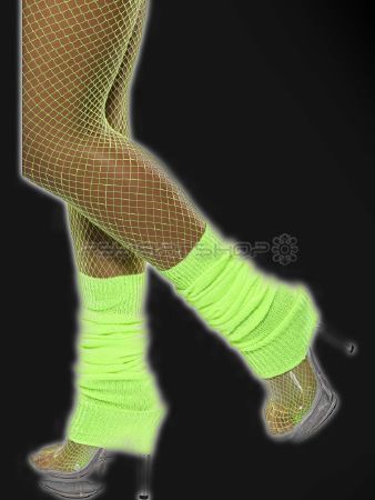 Chaussette danse fluo n on vert