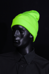 Bonnet vert fluo UV