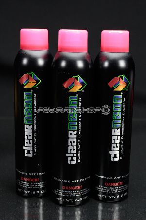 Bombe Aérosole Peinture invisible CLEARNEON Rouge