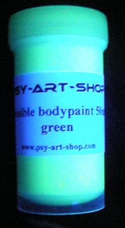 UV Bodypaint invisible 45ml Vert 