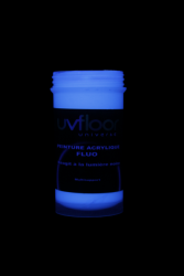 Peinture fluorescente 100ml UV active BLANCHE