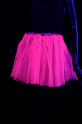 Tutu rose fluo UV 40cm