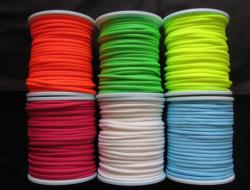 Corde 6 mm fluorescente orange 200m UV active M1