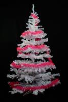 Sapin Noël Blanc fluo UV 210 cm