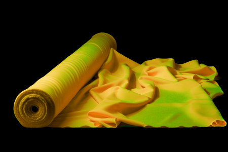 Tissu fluorescent Jaune au mètre