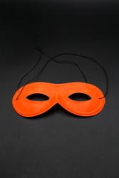 Masque orange fluo loup